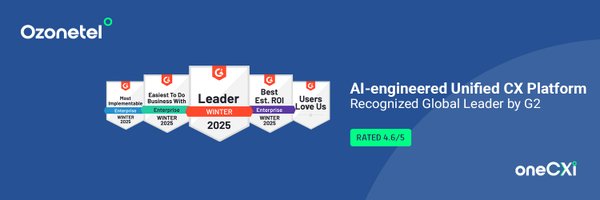 Ozonetel Profile Banner