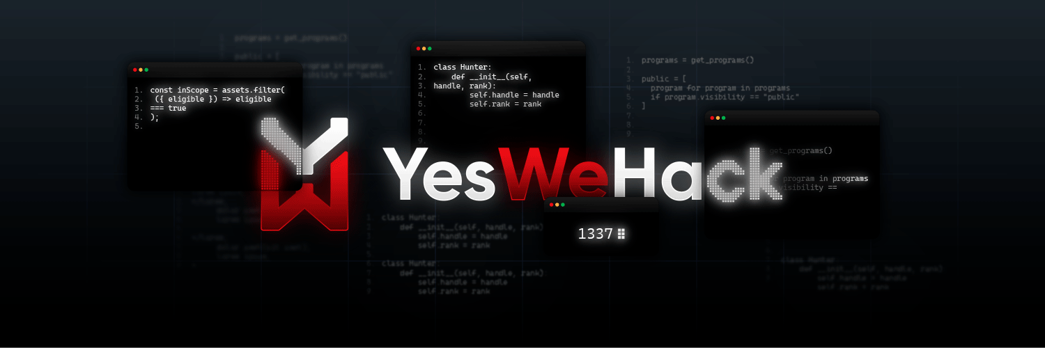yeswehack's profile banner image