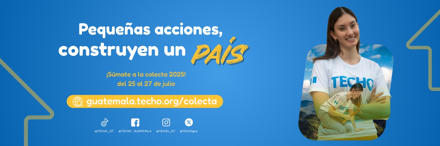 TECHO Guatemala banner