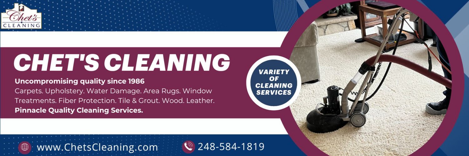 Chet's Cleaning banner