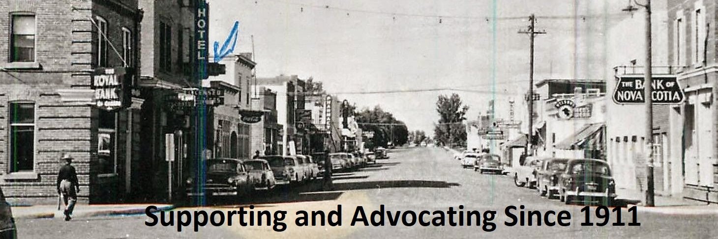 Brooks and District Chamber of Commerce banner