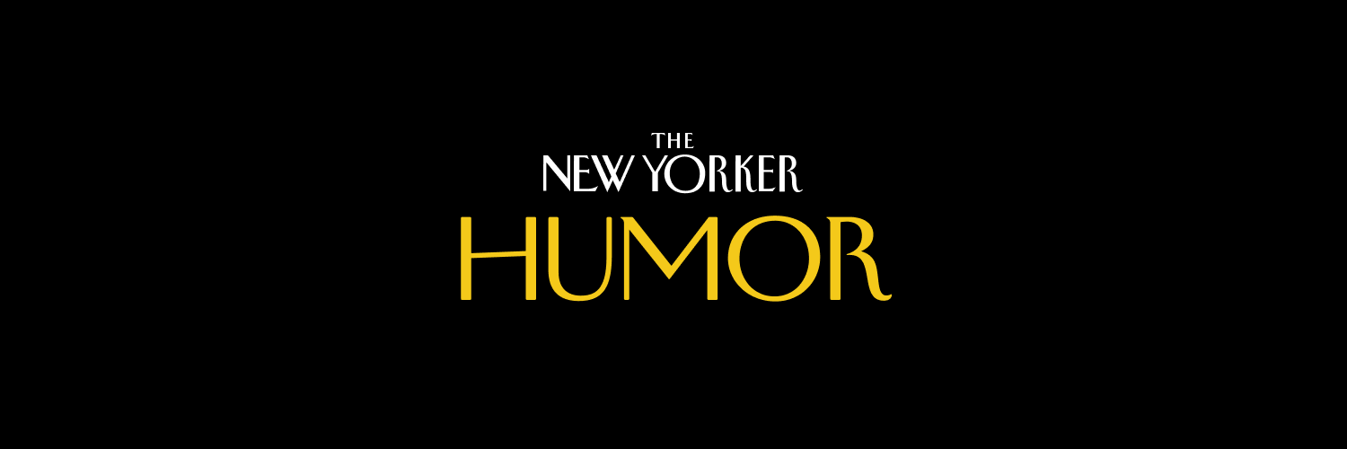The New Yorker Humor's banner
