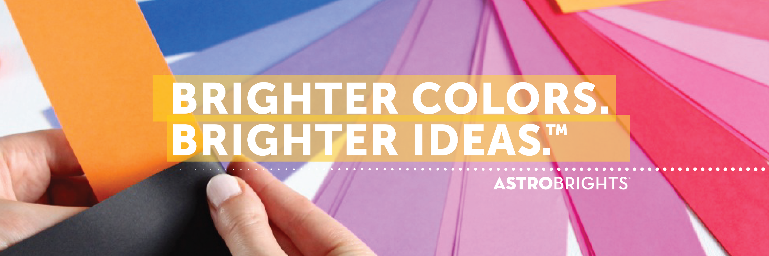 Astrobrights banner
