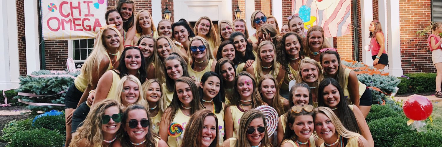 Purdue Chi Omega banner