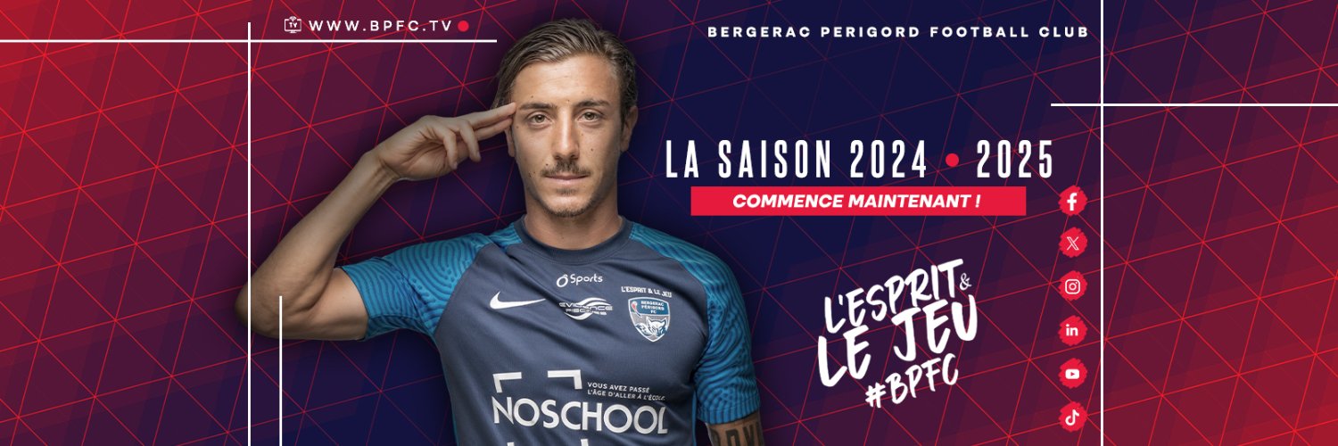 Bergerac Périgord Football Club ⚽️ banner