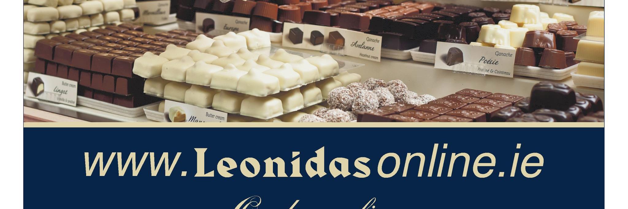 Leonidas Chocolates banner