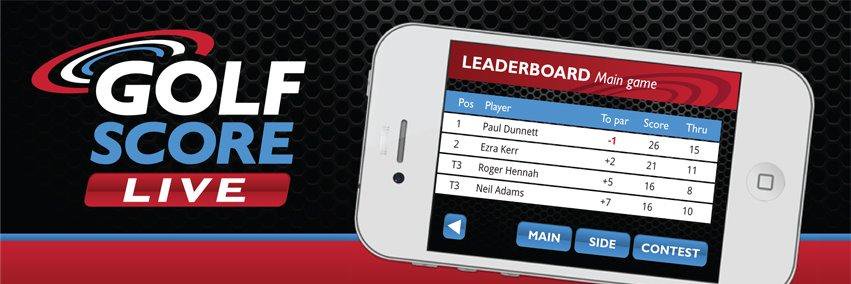 Golf Score LIVE banner