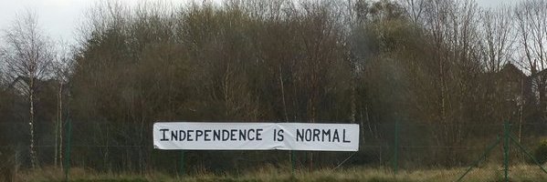 Mr Malky's banner