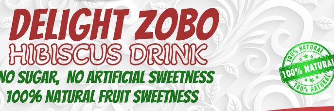 Delight zobo drink banner