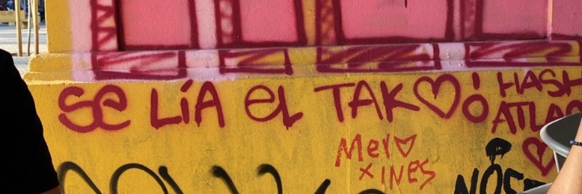M banner