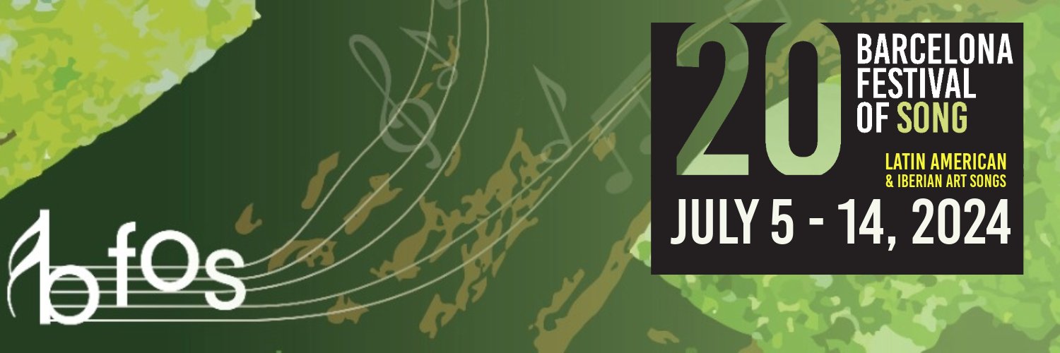 Barcelona Festival of Song banner