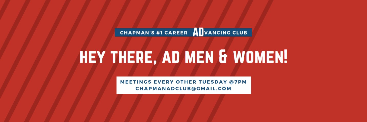 ChapmanAdClub's profile banner image
