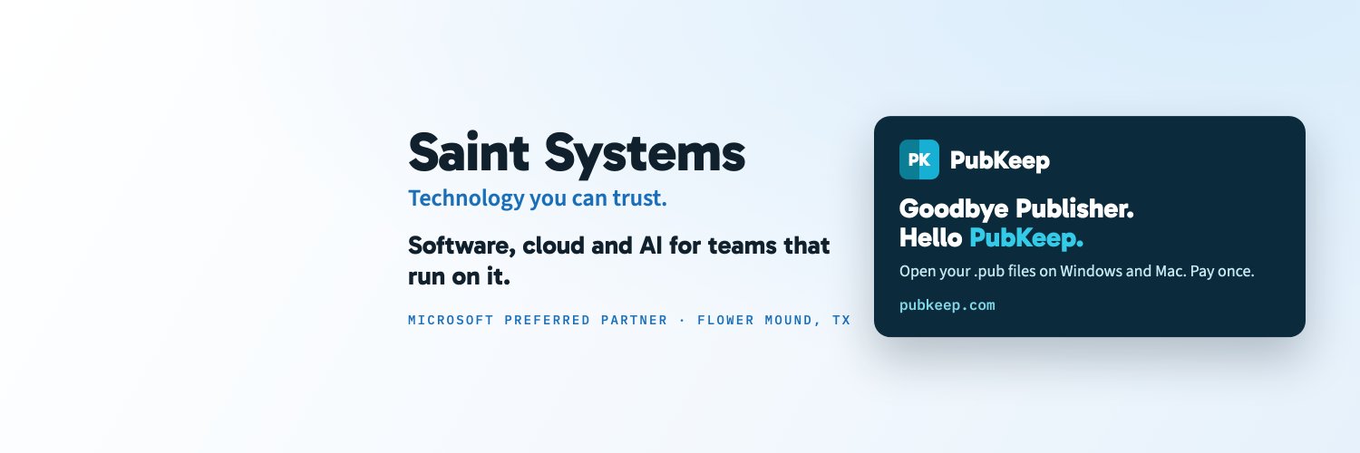 SaintSystems's profile banner image