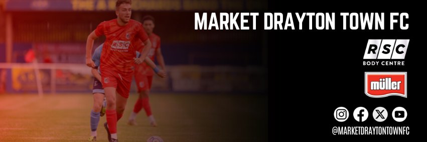 Market Drayton Town FC banner