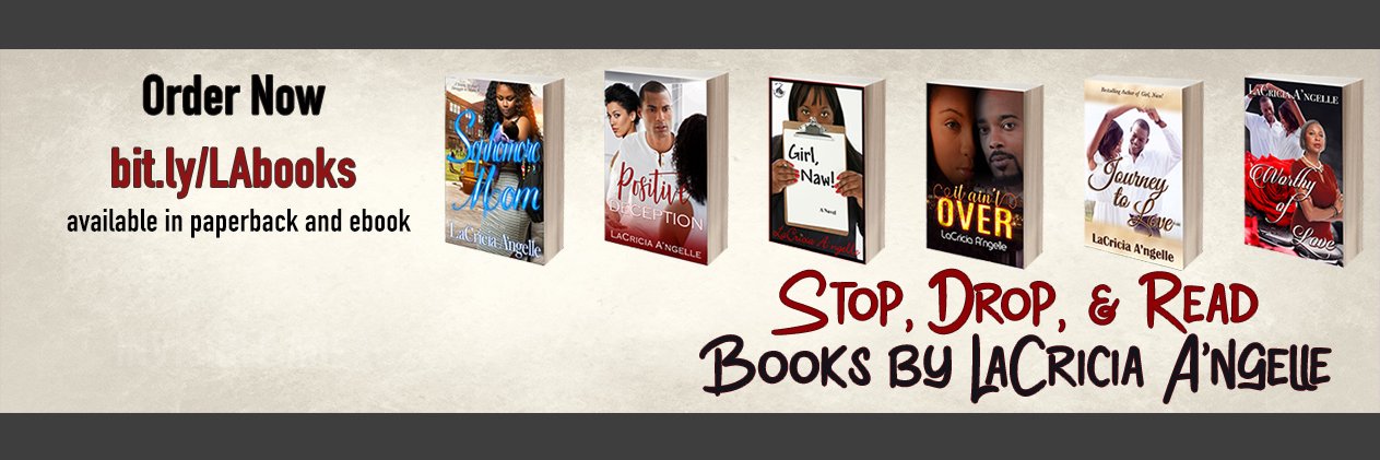 authorlacricia's profile banner image