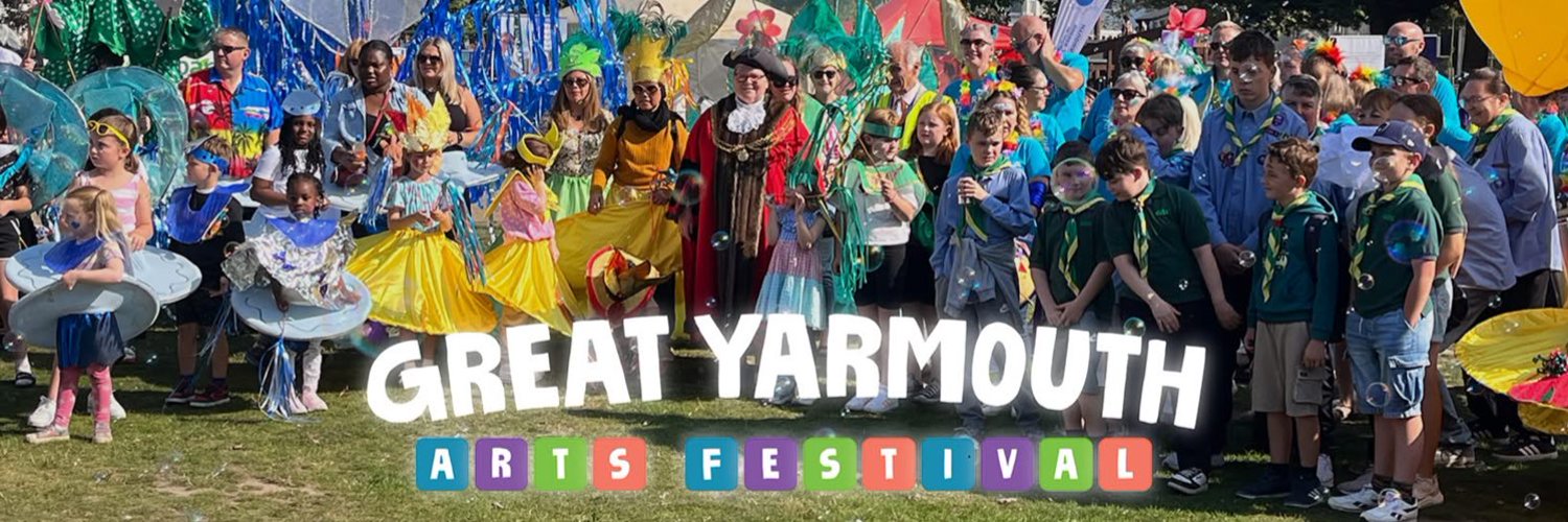 Great Yarmouth Arts Festival banner