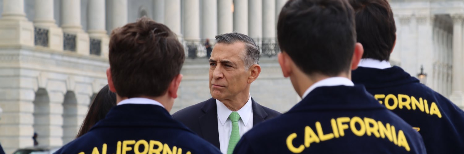 Rep. Darrell Issa's banner