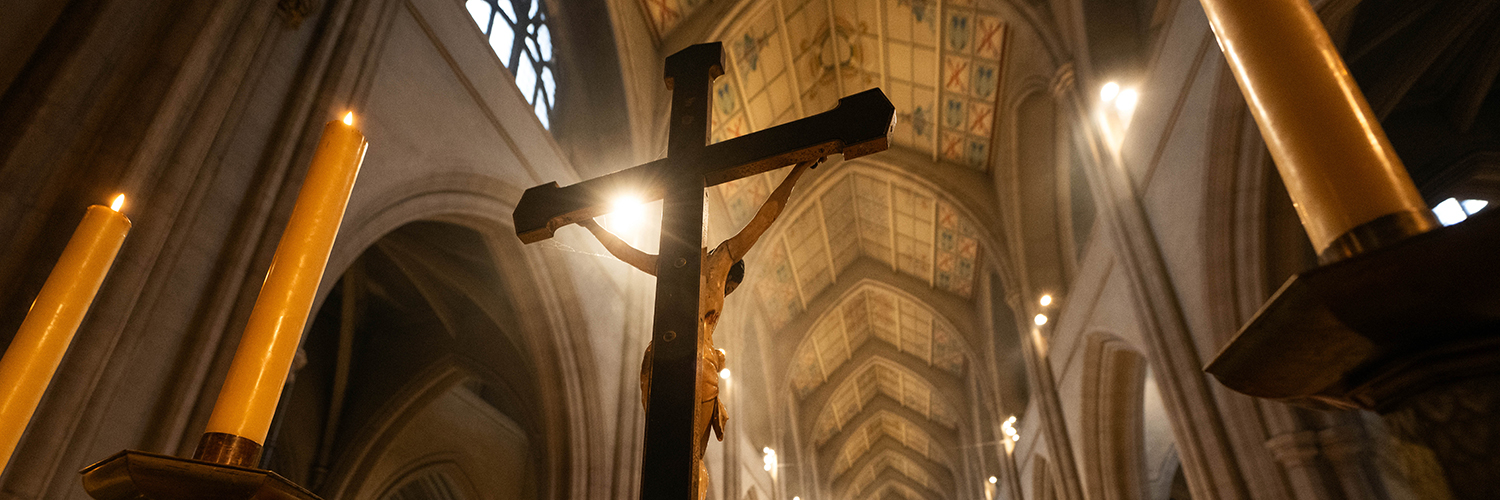 Catholic Church banner