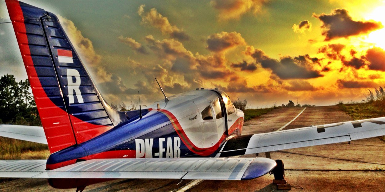 NAM Flying School banner