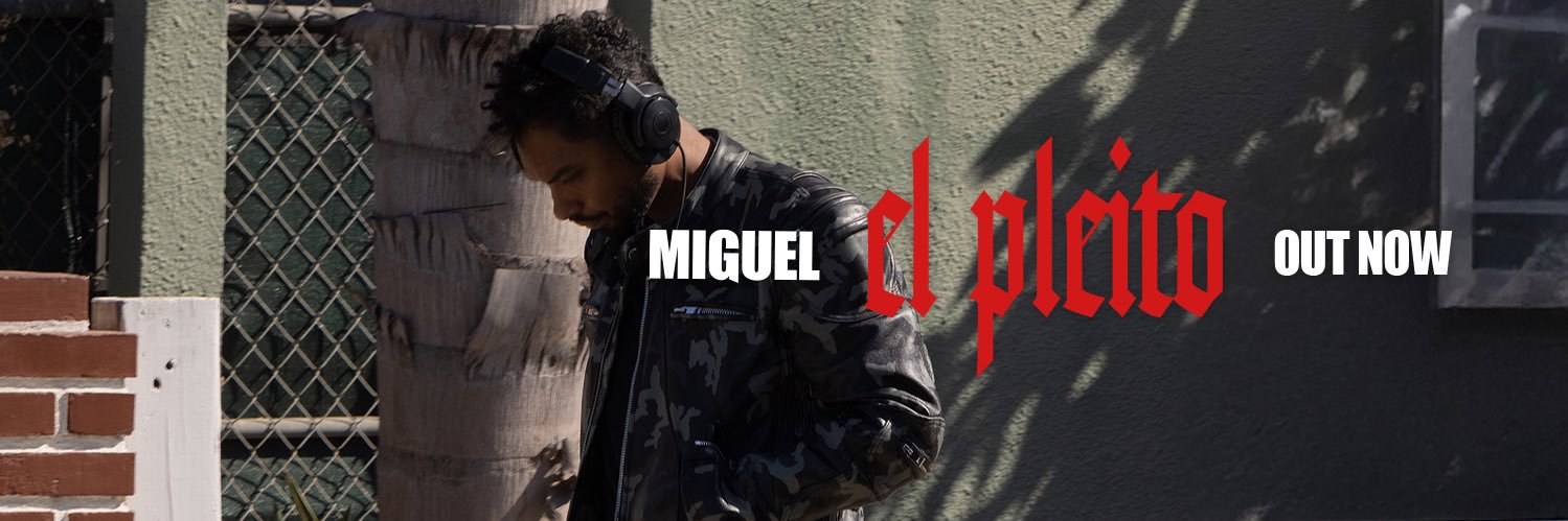 Twitter banner for @Miguel