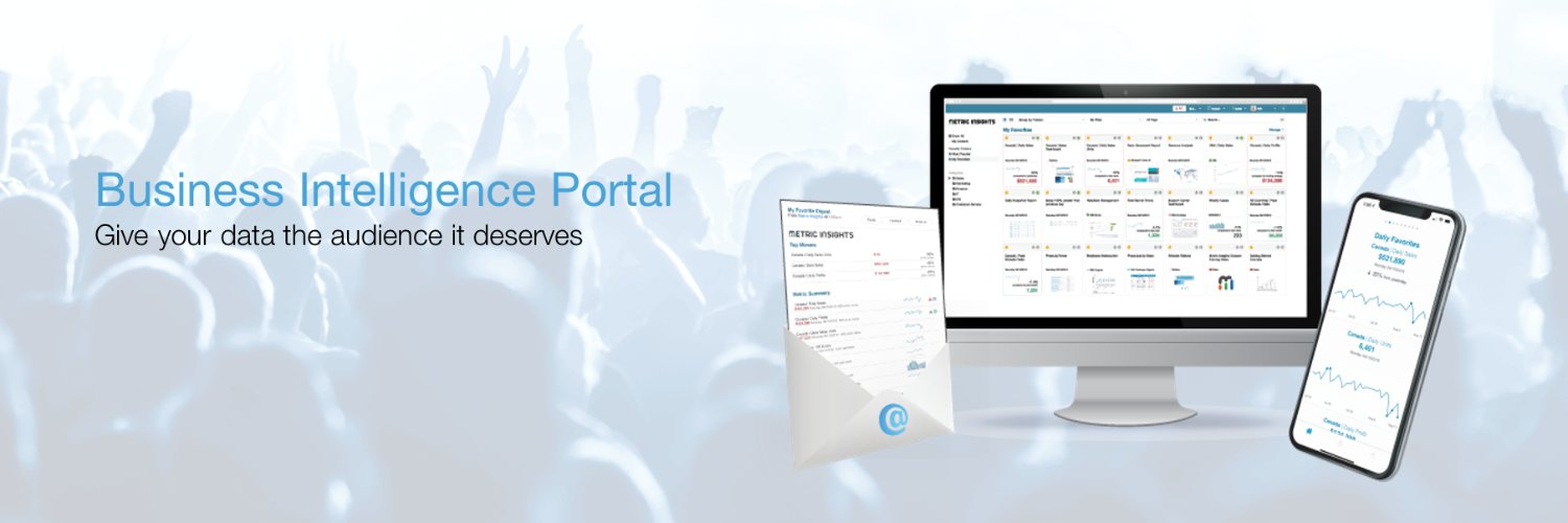 MetricInsights's profile banner image