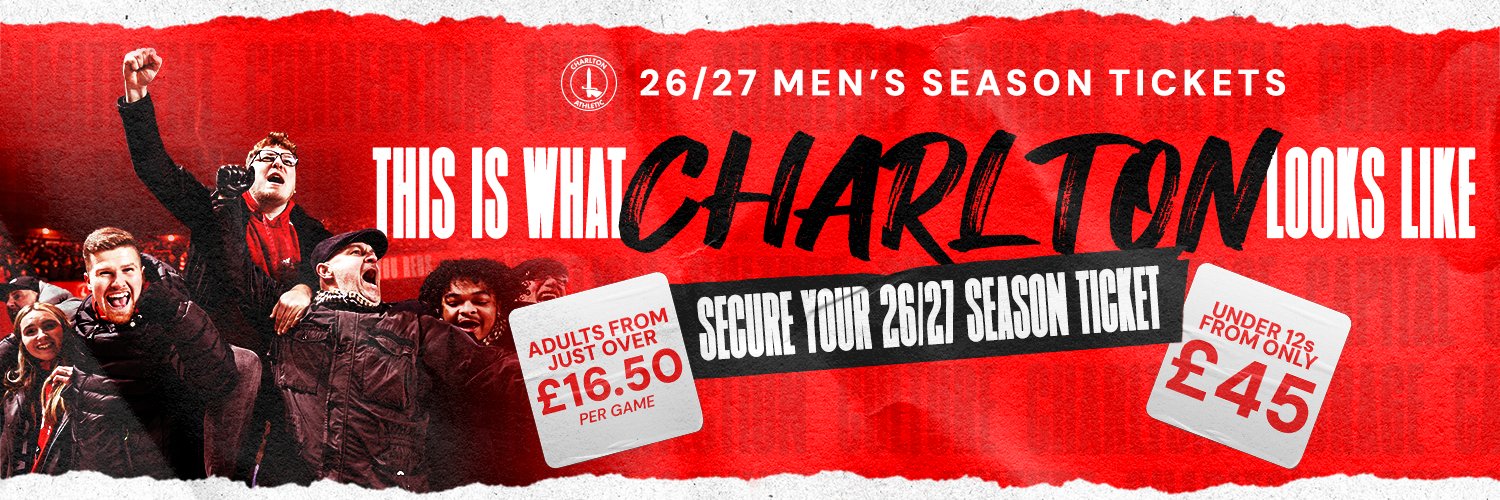 Charlton Athletic FC banner