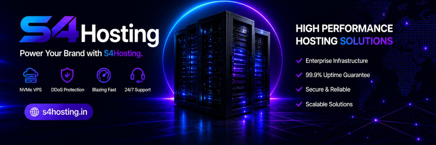 S4_hosting's profile banner image