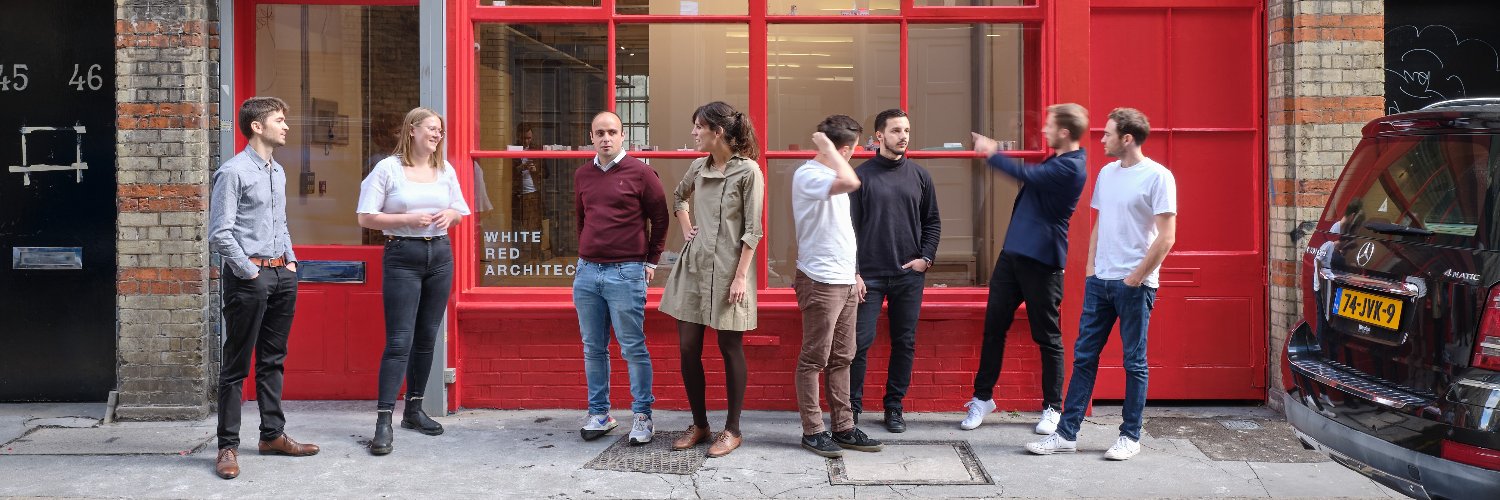 White Red Architects banner