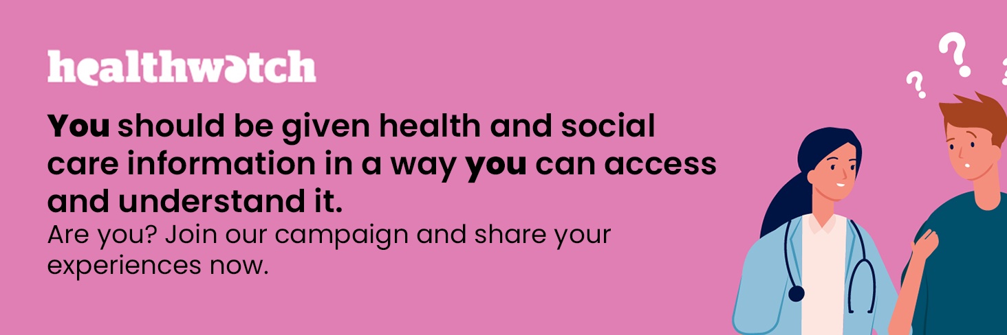 Healthwatch Suffolk banner