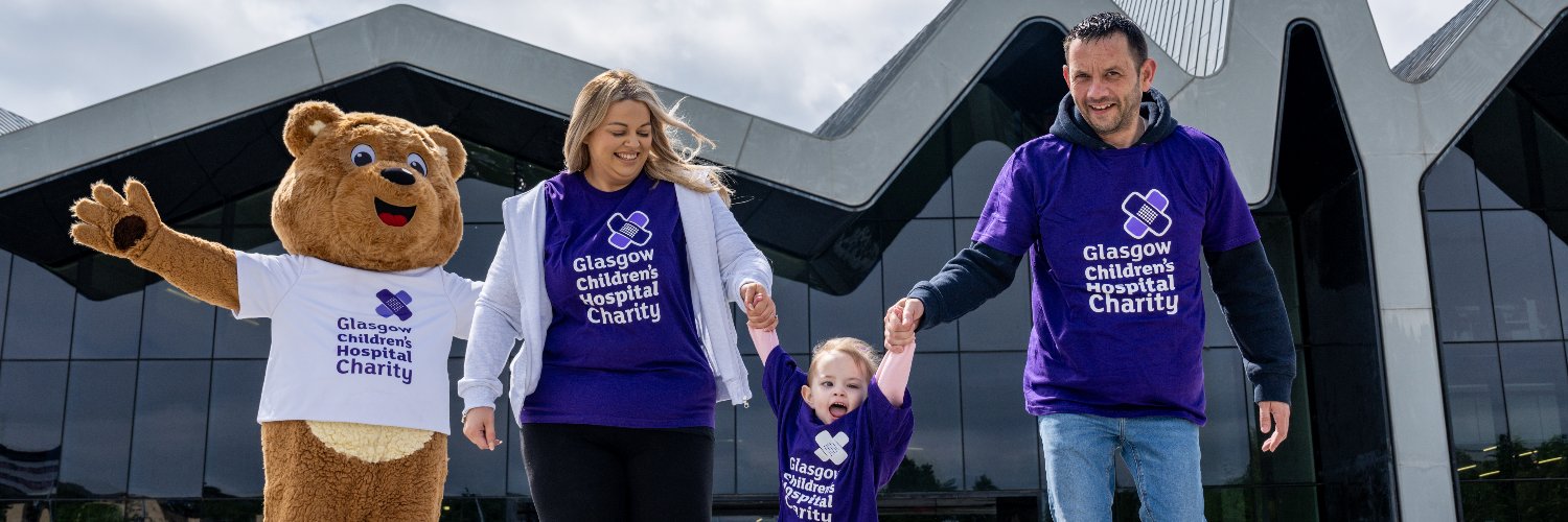 Glasgow Children's Hospital Charity banner