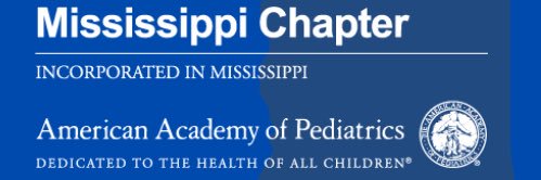 Mississippi Chapter-American Academy of Pediatrics banner
