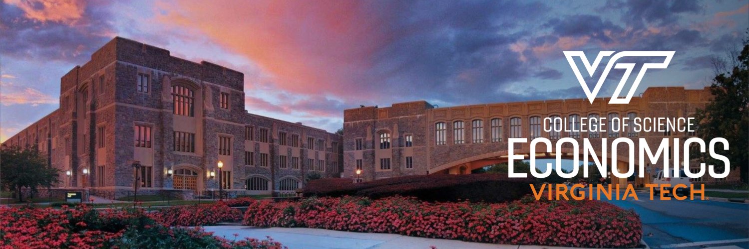 Virginia Tech Economics banner