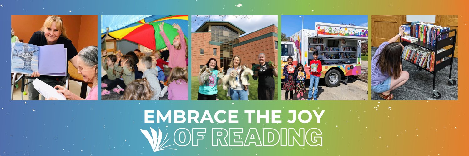 W Des Moines Library banner