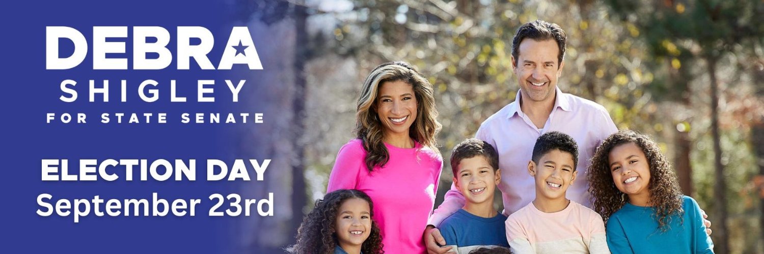 Debra Shigley for Georgia State Senate District 21 banner