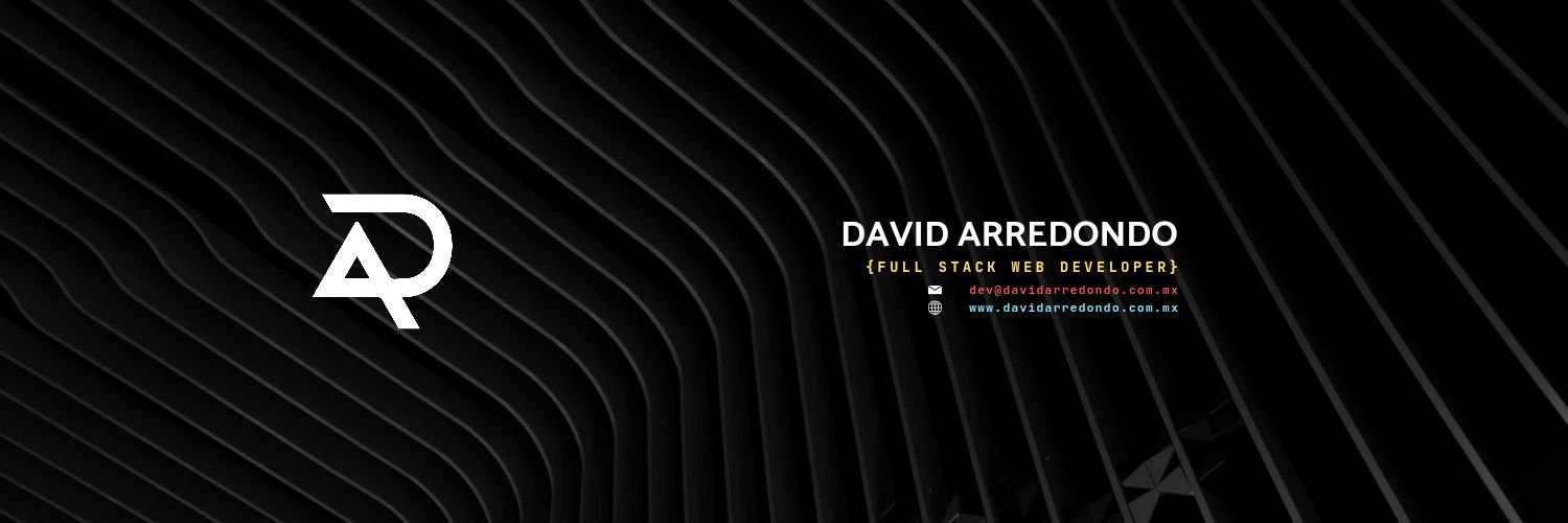 David Arredondo banner