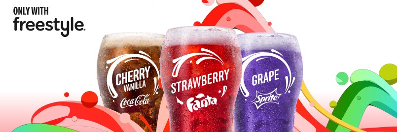 Coca-Cola Freestyle banner