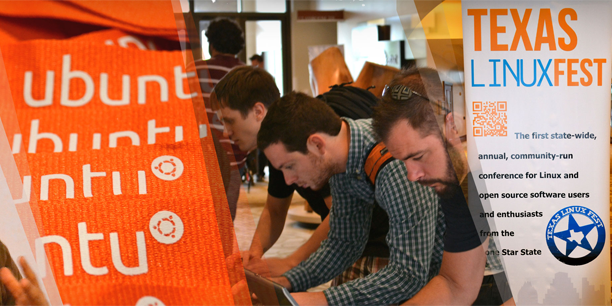 Texas LinuxFest's banner