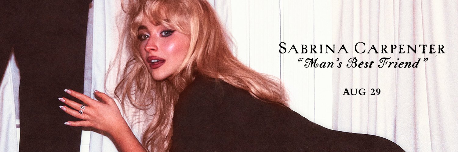 Sabrina Carpenter's banner