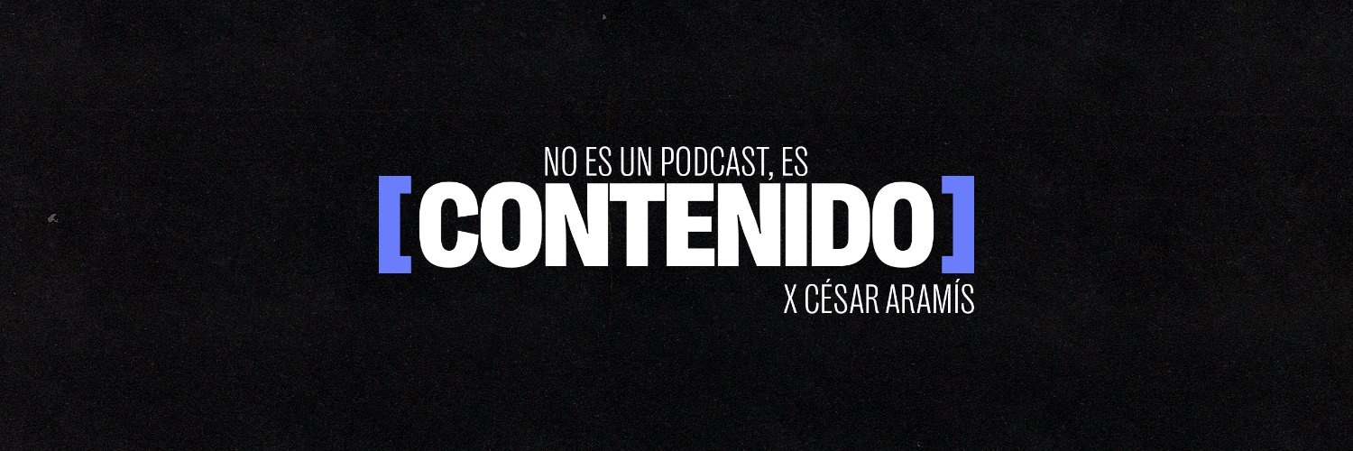 César Aramís y su contenido banner