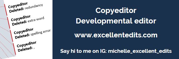 Michelle, Editor banner