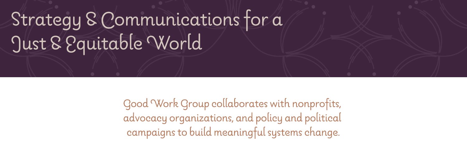 goodworkgroup's profile banner image