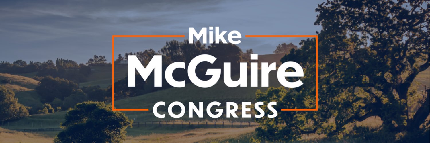 Mike McGuire banner
