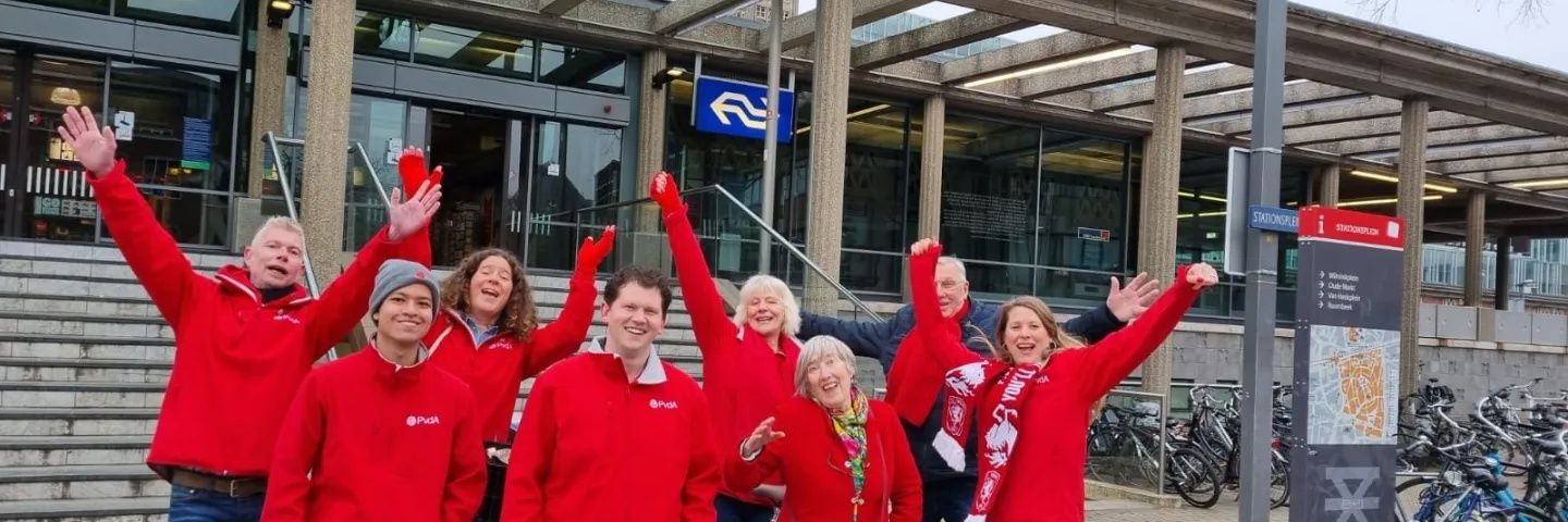 PvdA Enschede banner