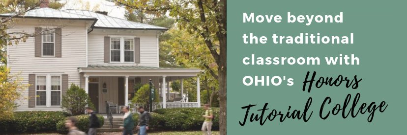 Ohio University Honors Tutorial College banner