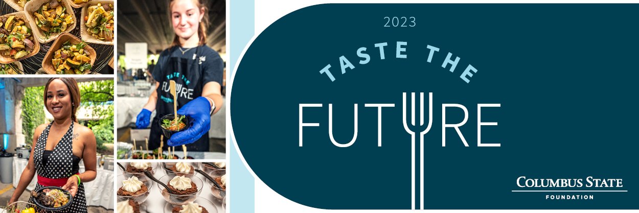 Taste the Future banner