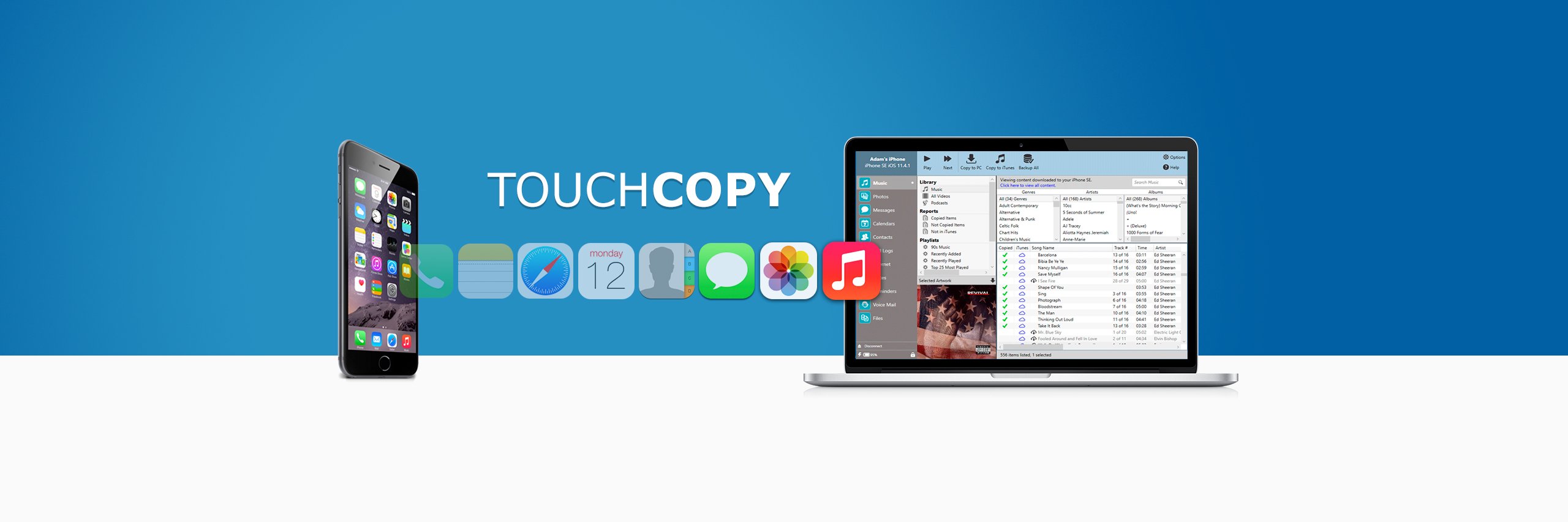 TouchCopy banner