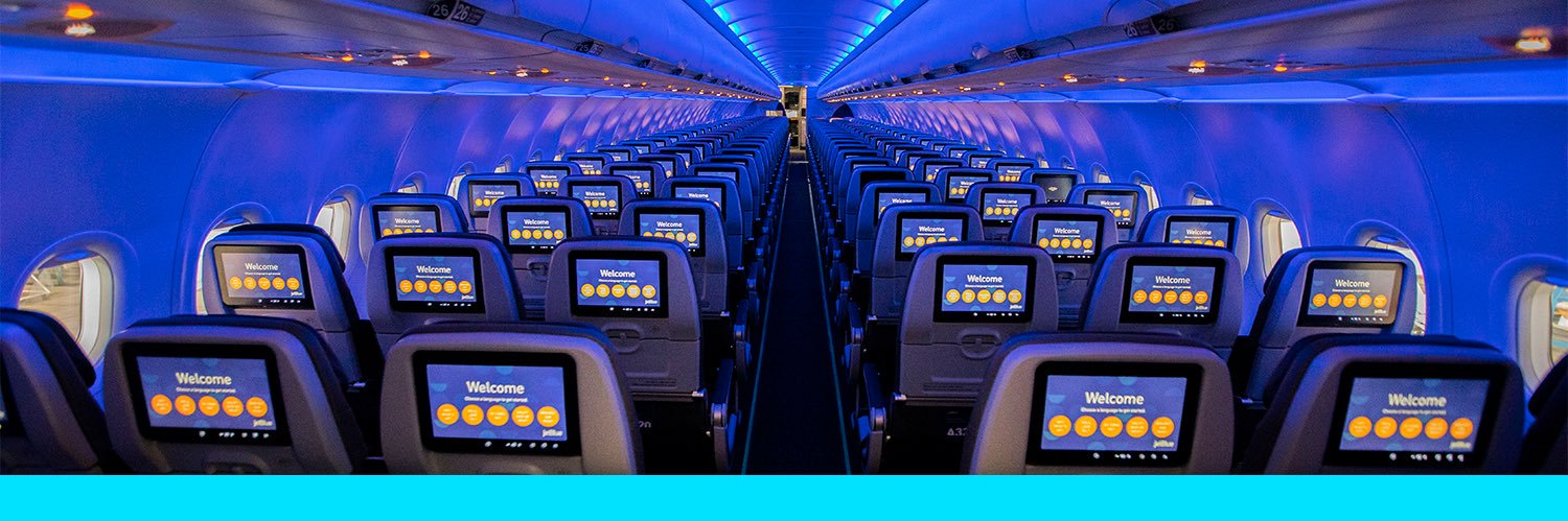 JetBlue's banner