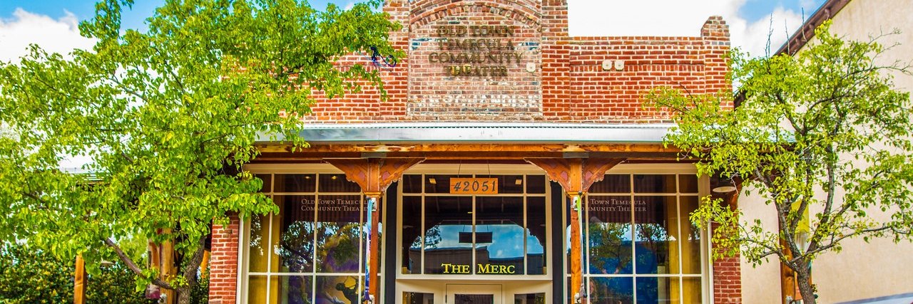 Old Town Temecula Community Theater banner