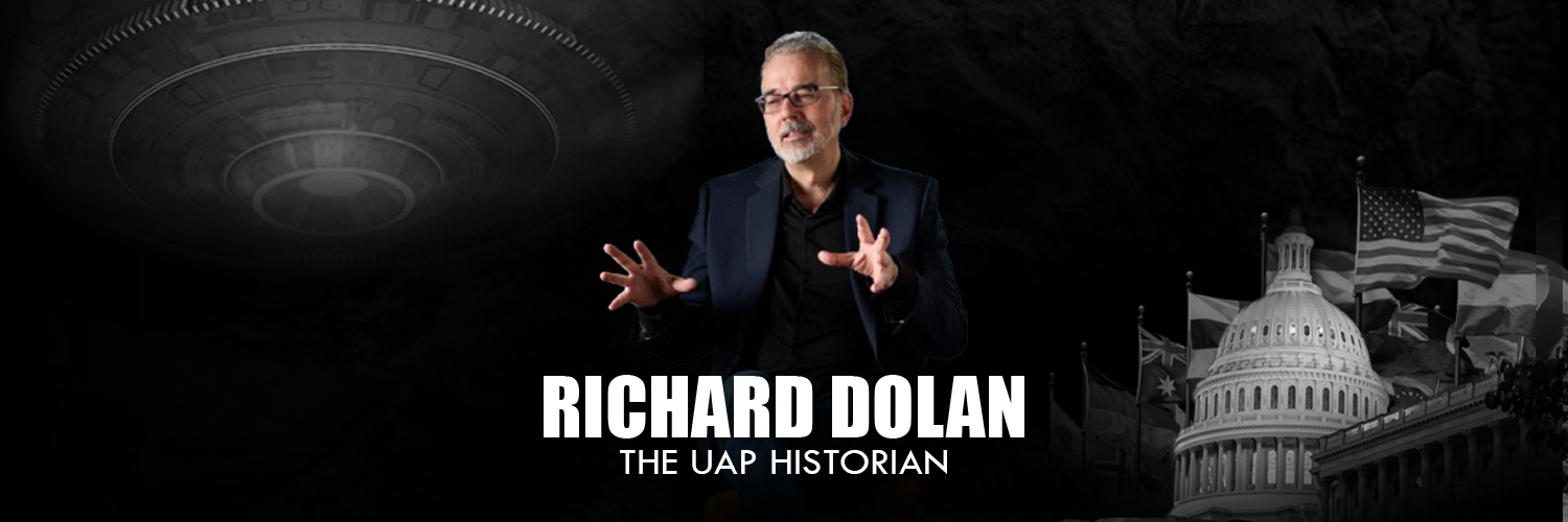Richard Dolan Intelligent Disclosure's banner