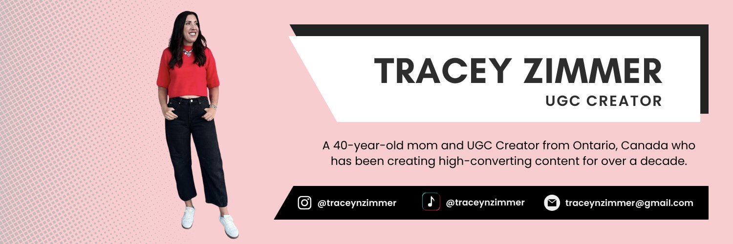 Tracey | 🇨🇦 | UGC Creator banner